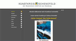 Desktop Screenshot of kunstkreis-schenefeld.de